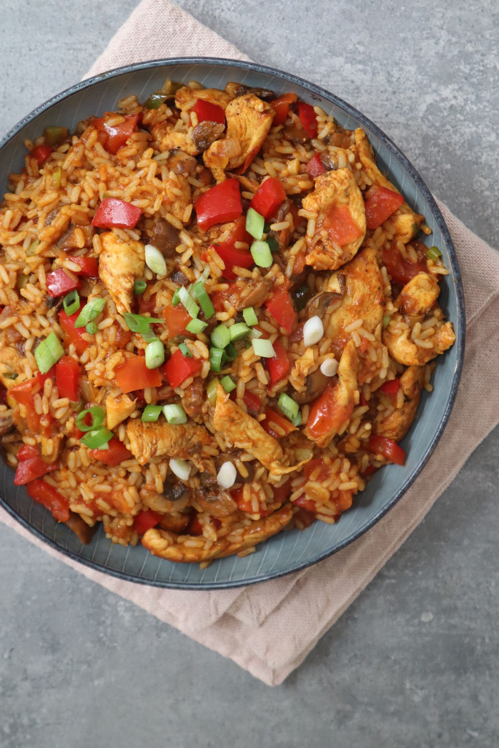 Amerikaanse Kip Jambalaya Wereldgerecht zonder pakjes en zakjes!