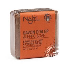 aleppo scrub zeep rode klei