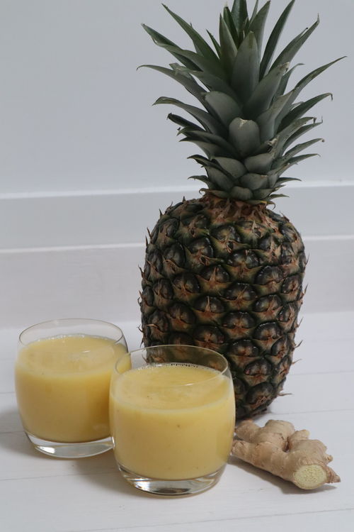 Smoothie ananas-banaan