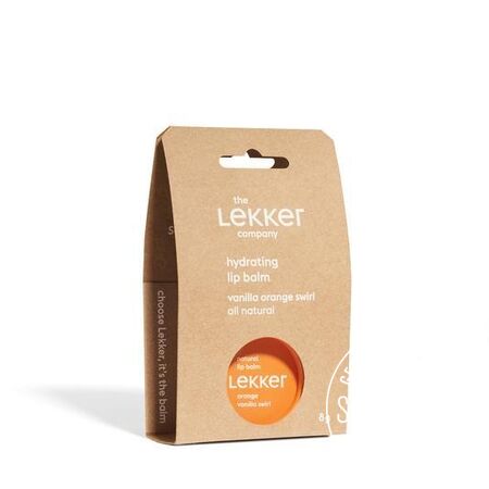 lipbalm orange Lekker company