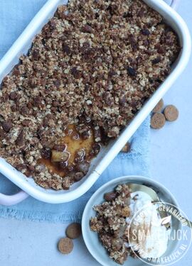 Kruidnoten crumble.JPG